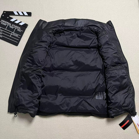 Prada Black Quilted Puffer Jacket