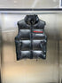Prada Black Quilted Down Vest