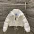 Prada Women's Cropped Convertible Puffer Jacket