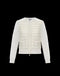 Moncler Women's Quilted Knit-Sleeve Zip-Front Jacket