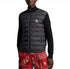 Moncler Quilted Knit-Sleeve Down Jacket