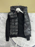 Moncler Hooded Knit Quilted Jacket