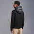 Moncler Men's Hooded Knit-Sleeve Down Jacket