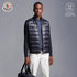 Moncler Quilted Knit-Sleeve Jacket