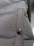 Moncler Quilted Front Knit Sleeve Zip Jacket