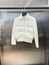 Moncler Women's Knit Sleeve Down Jacket