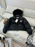 Celine Cropped Hooded Puffer Coat