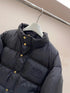 CELINE Down Coat Cropped Quilted Puffer Coat