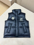LV Black Quilted Down Vest