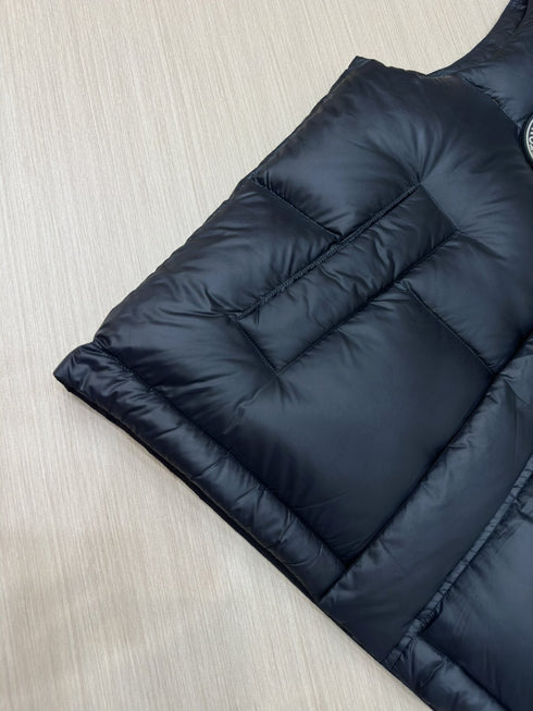 LV Black Quilted Down Vest
