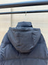 LV Tonal Pattern Hooded Puffer Coat