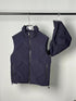 Fendi Geometric-Quilted Hooded Down Vest