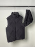 Fendi Geometric-Quilted Hooded Down Vest