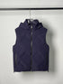 Fendi Geometric-Quilted Hooded Down Vest