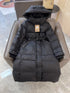 Burberry Hooded Belted Long Down Jacket
