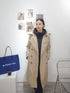 Burberry Women's 2-in-1 Belted Trench Coat with Removable Padded Liner