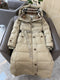 Burberry Belted Hooded Long Puffer Jacket