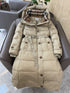 Burberry Belted Hooded Long Puffer Jacket