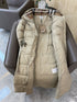Burberry Belted Hooded Long Puffer Jacket