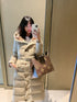 Burberry Belted Hooded Long Puffer Jacket