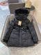 Burberry Belted Hooded Long Down Jacket