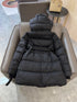 Burberry Belted Hooded Long Down Jacket
