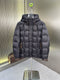 Zegna Quilted Hooded Short Down Coat
