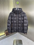 Zegna Quilted Hooded Short Down Coat