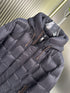 Zegna Quilted Hooded Short Down Coat