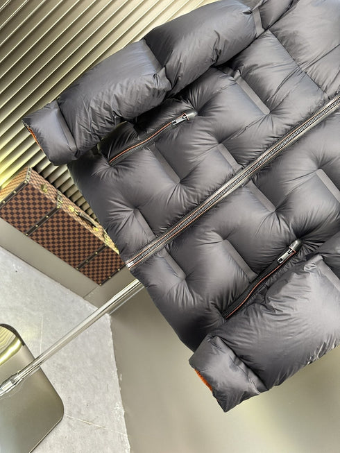Zegna Hooded Quilted Puffer Coat