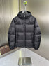 GUCCI Hooded Patterned-Panel Puffer Jacket