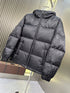 GUCCI Hooded Patterned-Panel Puffer Jacket