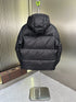 GUCCI Hooded Patterned-Panel Puffer Jacket