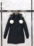 Moose Knuckles Women's Long Hooded Puffer Jacket
