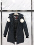 Moose Knuckles Women's Long Hooded Puffer Jacket