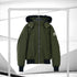 Moose Knuckles Fur-Trim Hooded Puffer Jacket
