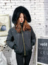 Moose Knuckles Fur-Trim Hooded Puffer Jacket