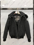 Moose Knuckles Fur-Trim Hooded Puffer Jacket