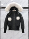 Moose Knuckles Women's Fur-Trim Hooded Puffer Jacket
