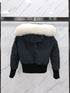 Moose Knuckles Women's Fur-Trim Hooded Puffer Jacket