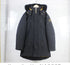 Moose Knuckles Black Fur-Trim Hood Gold-Lined Parka
