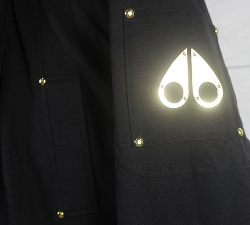 Moose Knuckles Gold-Tone Hardware Hooded Long Parka