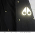Moose Knuckles Black Fur-Trim Hood Gold-Lined Parka