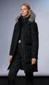 Moose Knuckles Women's Long Hooded Puffer Jacket