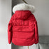 Moose Knuckles Women's Fur-Trim Hood Short Down Jacket