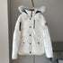 Moose Knuckles Fur-Trim Hooded Puffer Jacket