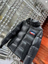 Moncler Black Hooded Puffer Coat