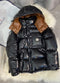Moncler Glossy Convertible Puffer Coat