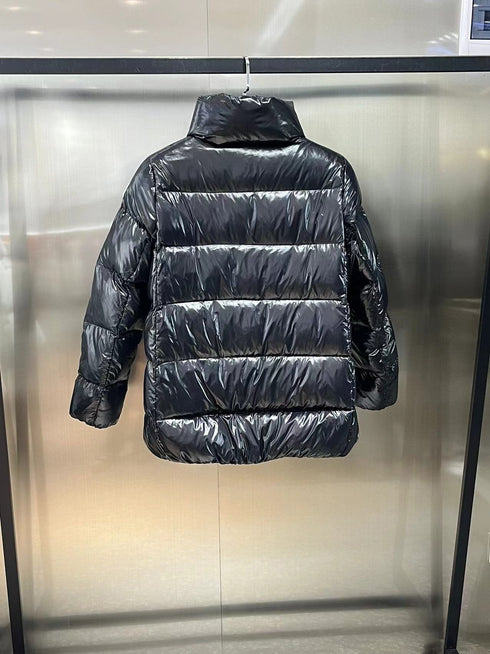 Moncler Women's Glossy Quilted Short Down Coat