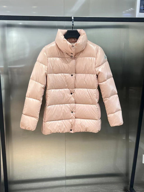 Moncler Women's Glossy Quilted Short Down Coat